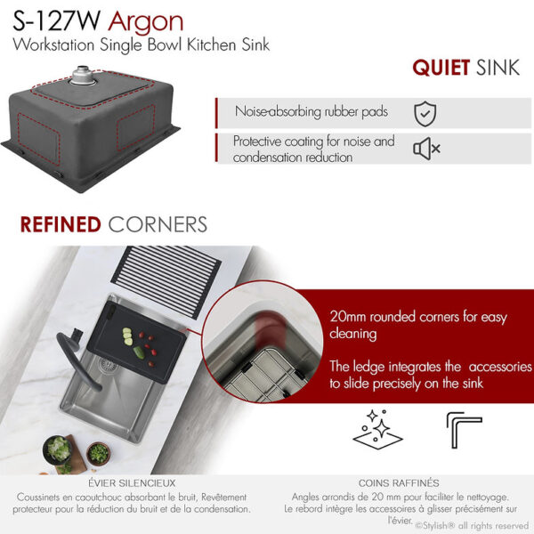 argon s 127w