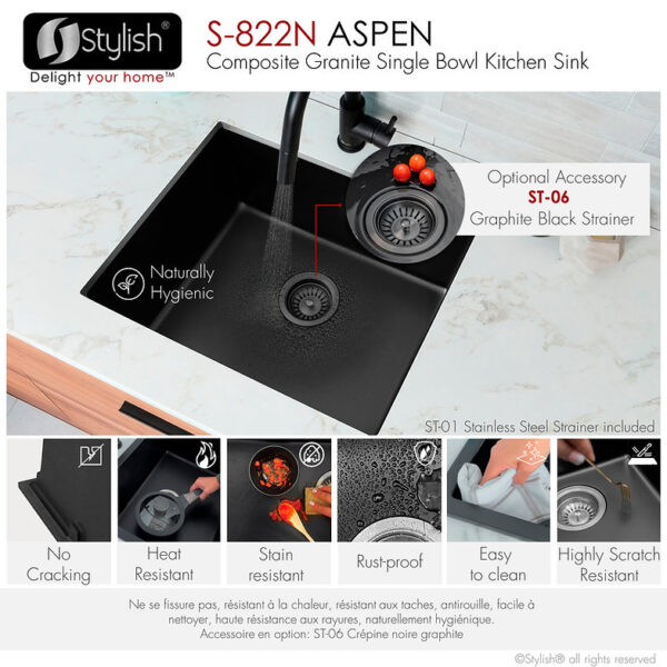 22'' aspen s 822n