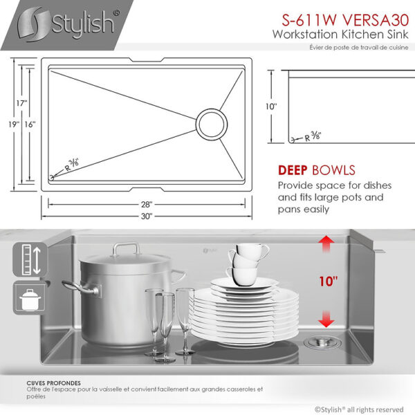 30'' versa30 s 611w