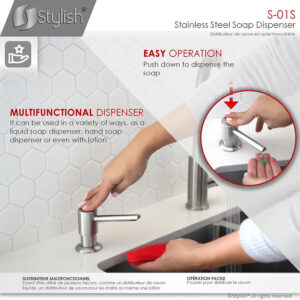 SOAP DISPENSER S-01S Hover Image
